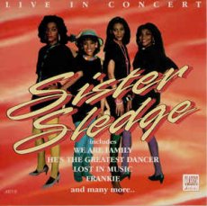 Sister Sledge ‎– Live In Concert